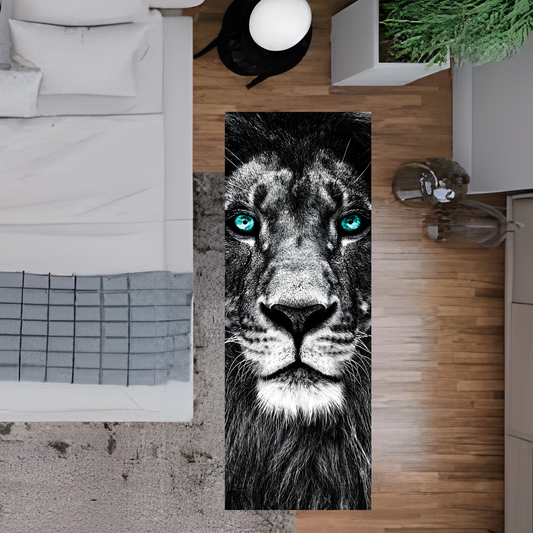 FIERCE Yoga mat | Lion Yoga Mat | Custom Yoga Mat with Strap | Pilates Mat | Workout Mat