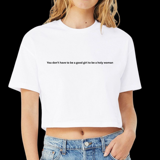 HOLY WOMAN  (crop top)